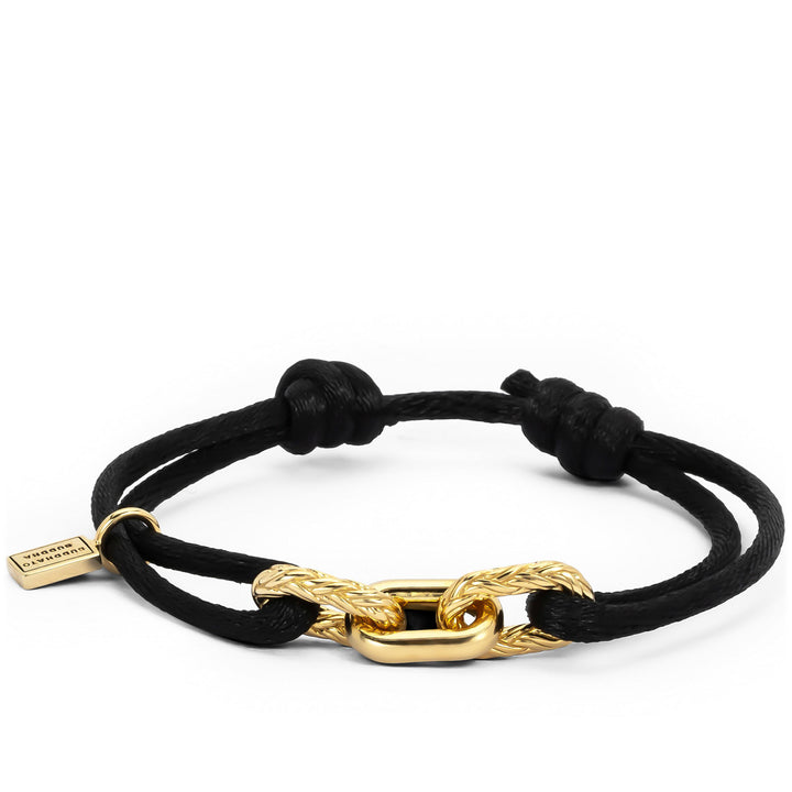 Buddha to Buddha Armband Kordel Katja Vergoldet - 001J01133E925