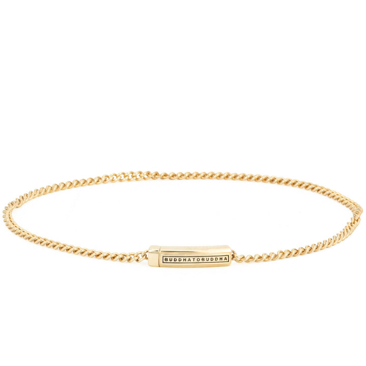 Buddha to Buddha Bracelet Permanent Gold Plated