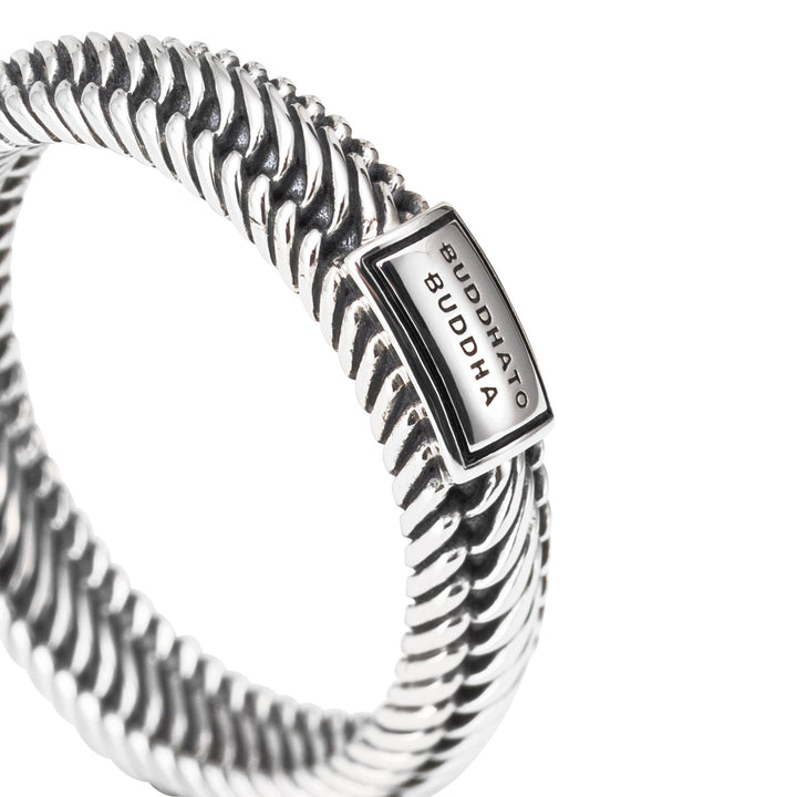 Buddha to Buddha Edwin Mini Ring Silber