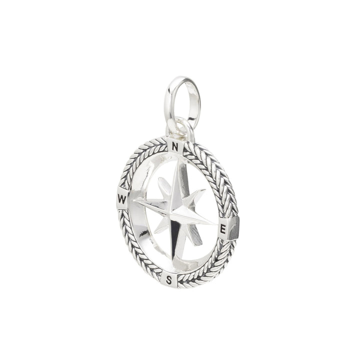 Buddha to Buddha Barbara Kompass Anhänger Silber - 001J096790100