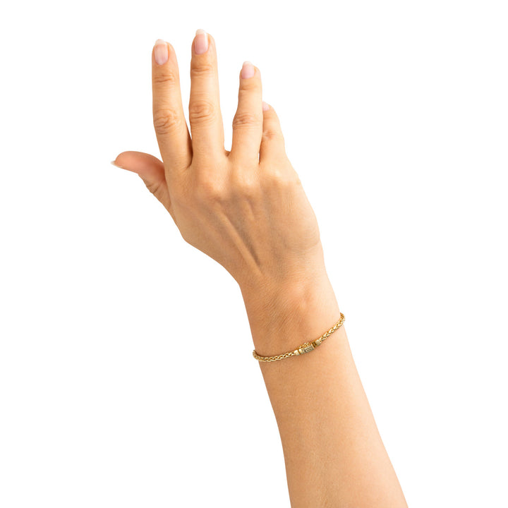 Buddha to Buddha Armband George Mini Vergoldet