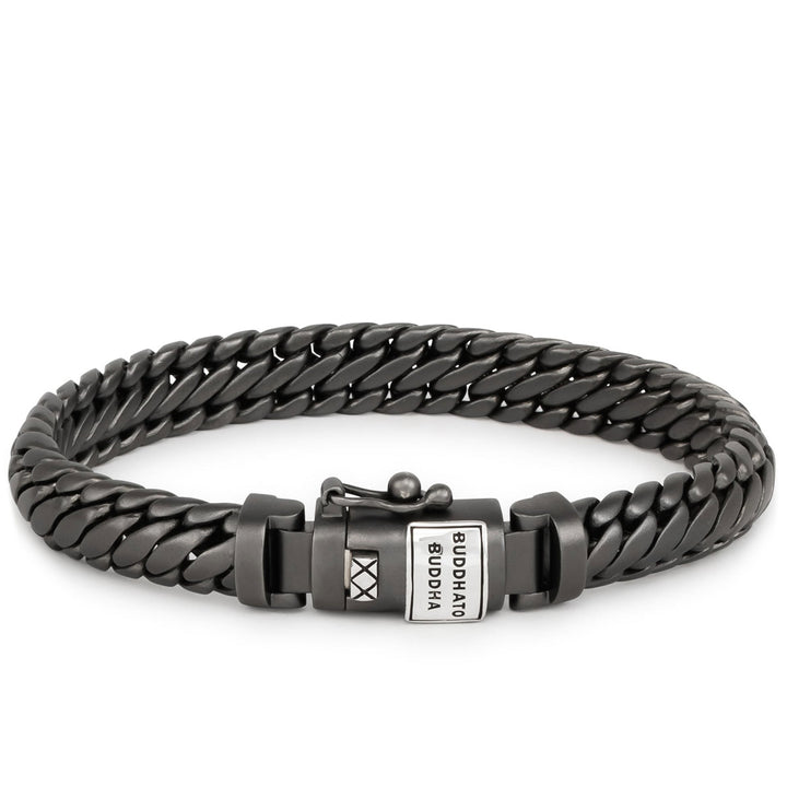 Buddha to Buddha Bracelet Ben XS Black Rhodium Silver