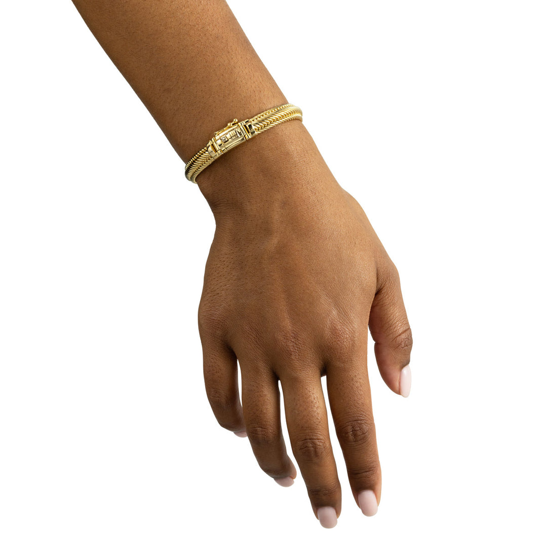 Buddha to Buddha Armband Edwin Mini Vergoldet