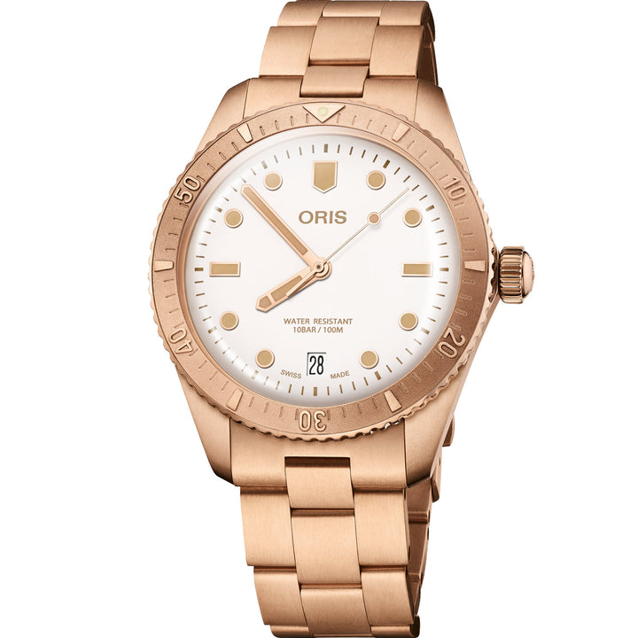 Oris Divers Sixty-Five Date White Star - 01 733 7771 3151-07 8 19 15