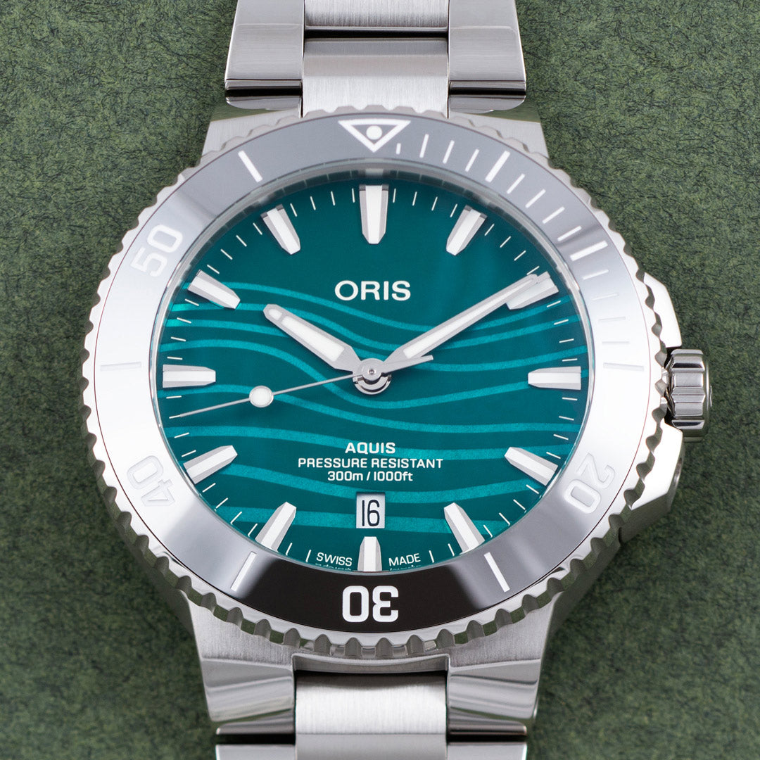 Oris Aquis Date Yangtze Jiangtun Limited Edition - 01 733 7789 4197-Set