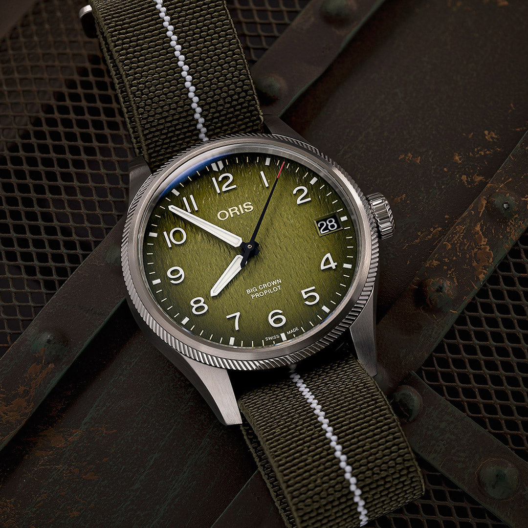Oris Big Crown ProPilot Big Date Okavango Air Rescue Limited Edition - 01 751 7761 4187-Set