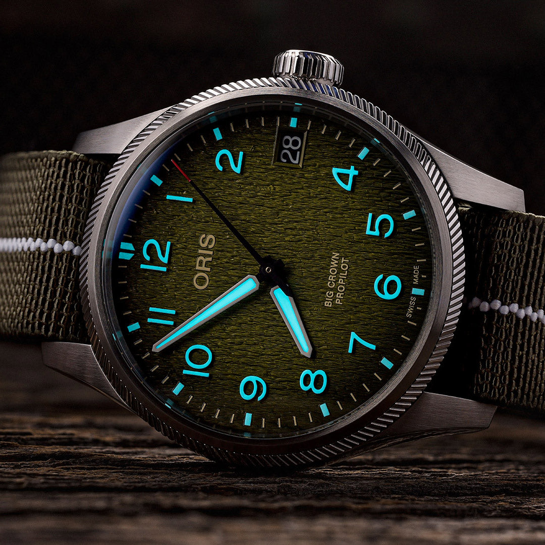 Oris Big Crown ProPilot Big Date Okavango Air Rescue Limited Edition - 01 751 7761 4187-Set