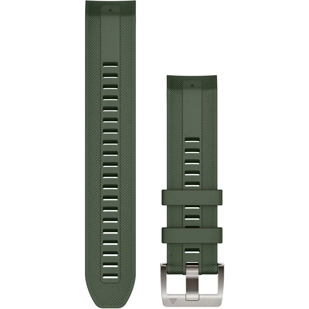 Garmin MARQ QuickFit 22 Pine Green Silicone Band - 010-13225-01