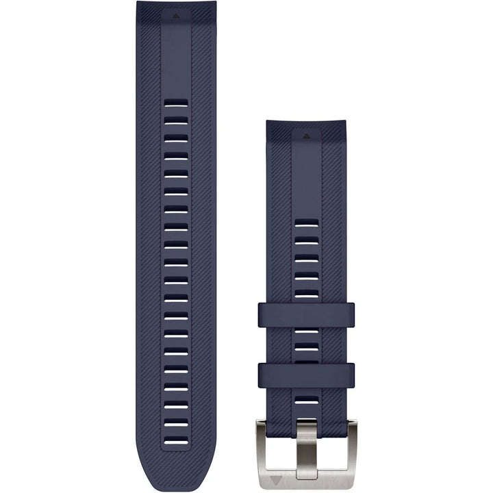 Garmin MARQ QuickFit 22 Navy Silicone Band - 010-13225-02