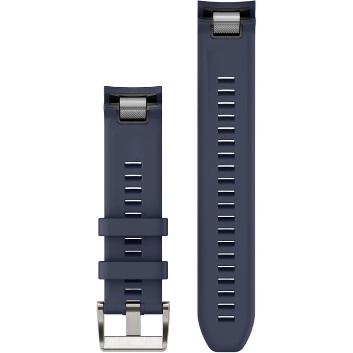 Garmin MARQ QuickFit 22 Navy Silicone Band - 010-13225-02