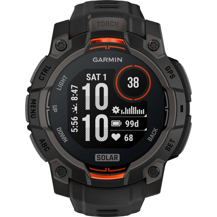 Garmin Instinct 3 Solar Black (45 mm) - 010-02934-00