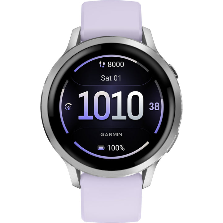 Garmin Venu 4 Argent Pervenche (41 mm) - 010-03013-01