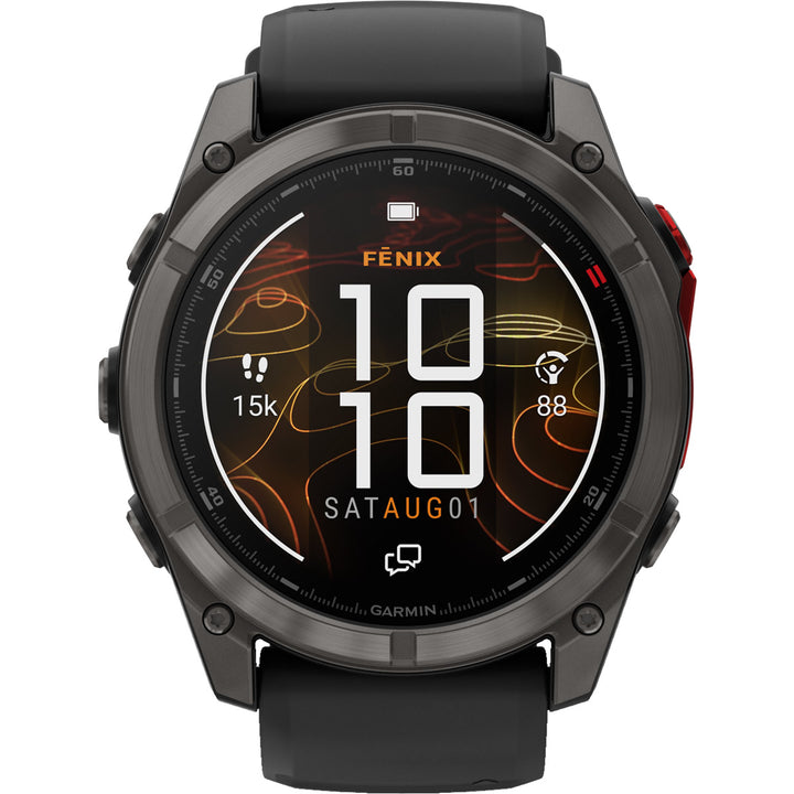 Garmin Fenix 8 Pro MicroLED Sapphire Carbon Grey Black (51 mm) - 010-03380-01