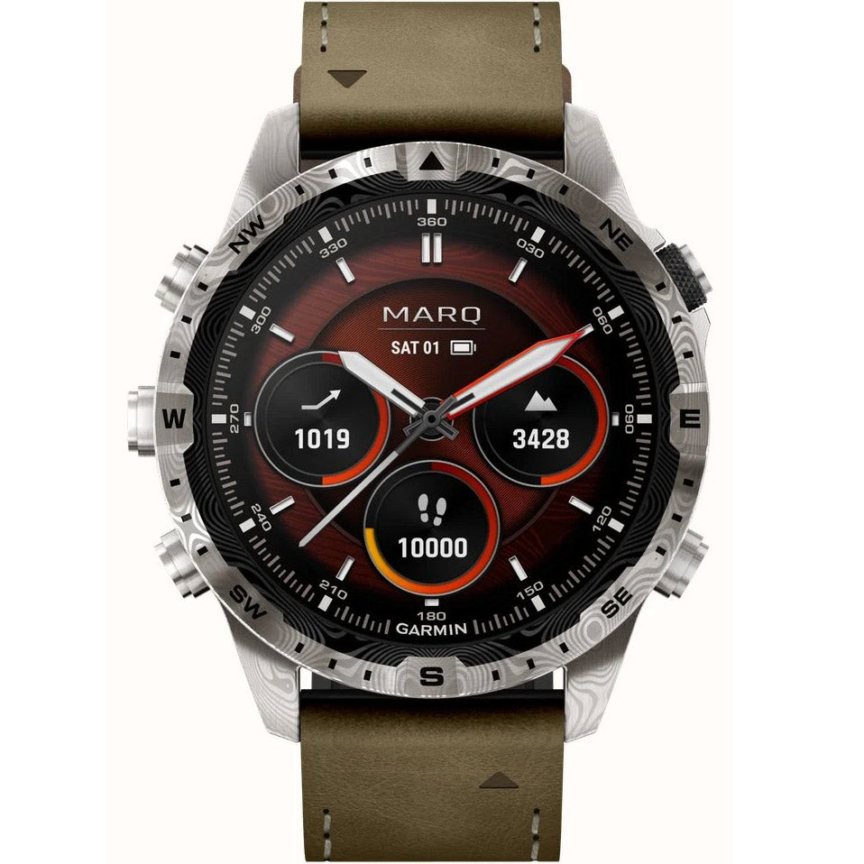 Garmin MARQ 2 Adventurer Damascus Steel Edition - 010-03393-31