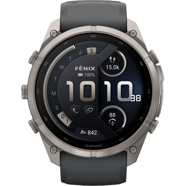 Garmin Fenix 9 Pro inReach Amoled Titanium Graphite (51 mm) - 010-04337-21
