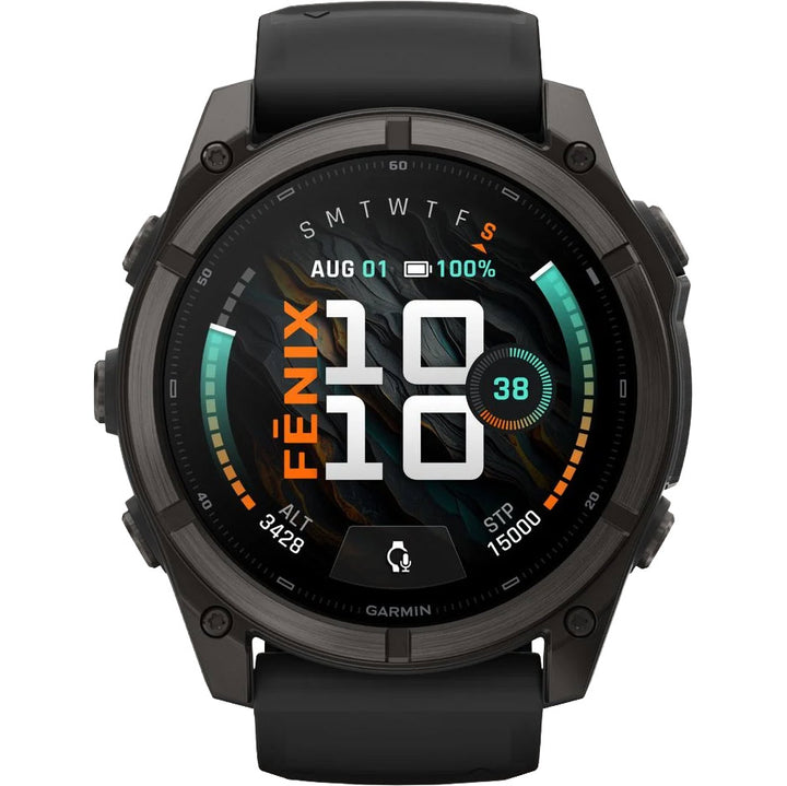 Garmin Fenix 9 Amoled Carbon Gray Titanium (51 mm) - 010-04763-11