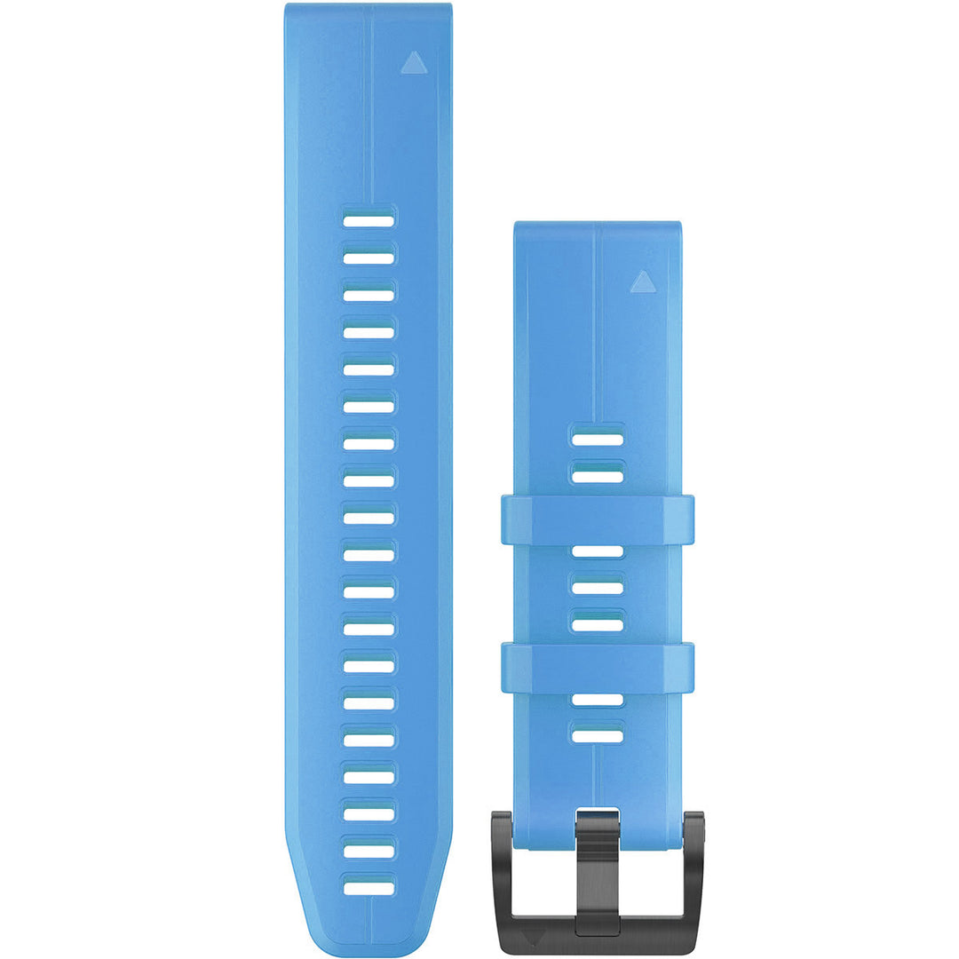 Garmin QuickFit 22 Cyan Blue Silicone Band - 010-12740-03