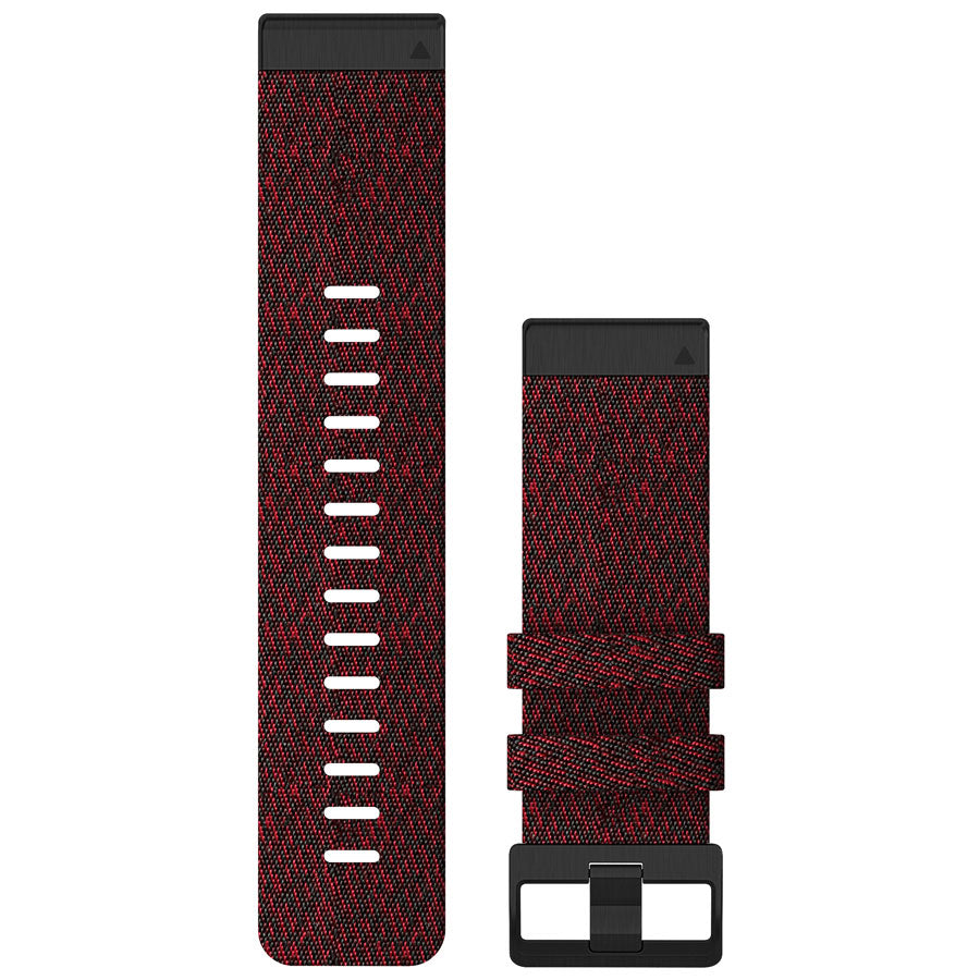 Garmin QuickFit 26 Heathered Red Nylon Band - 010-12864-06