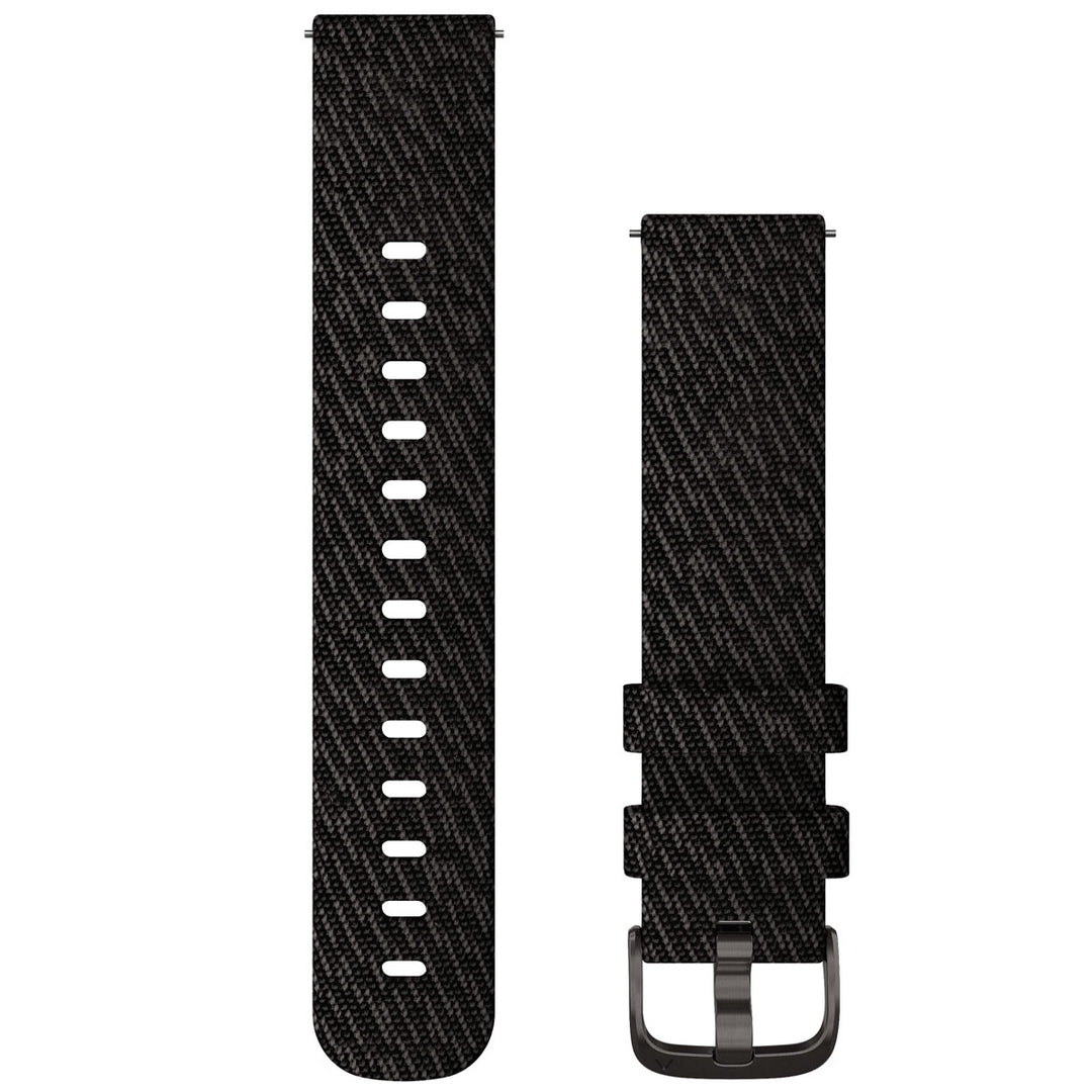 Garmin Quick Release (20 mm) Black Pepper Woven Nylon Band - 010-12924-13