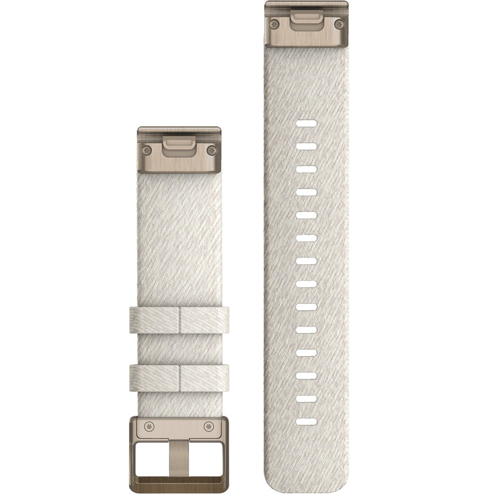 Garmin QuickFit 20 Cream Heathered Nylon Band - 010-13102-07