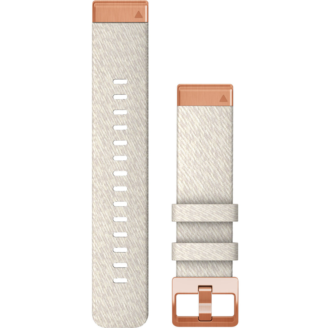 Garmin QuickFit 20 Cream Heathered Nylon Band - 010-13102-09