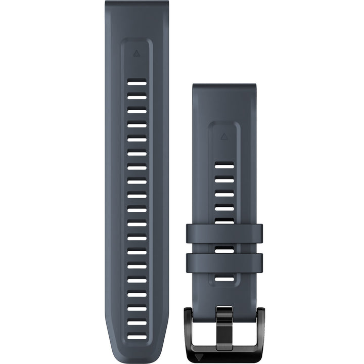 Garmin QuickFit 22 Granite Blue Silicone Band - 010-13111-05