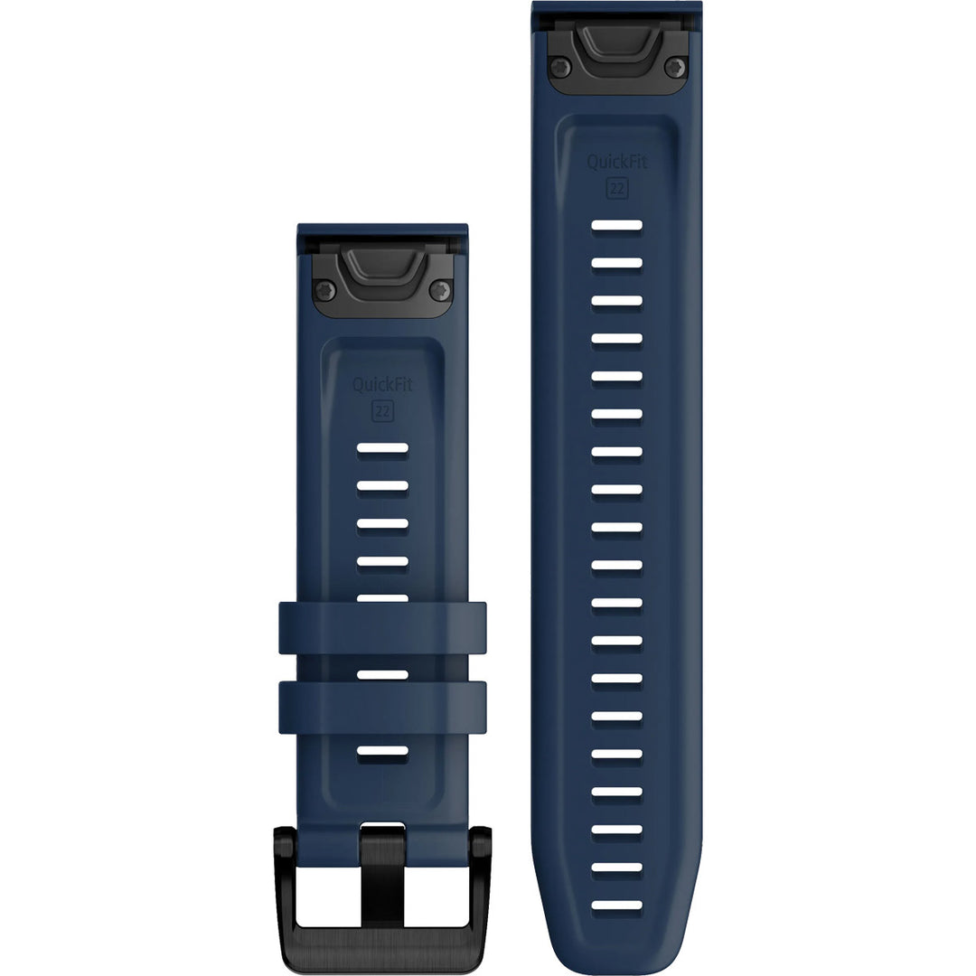 Garmin QuickFit 22 Captain Blue Silicone Band - 010-13111-31