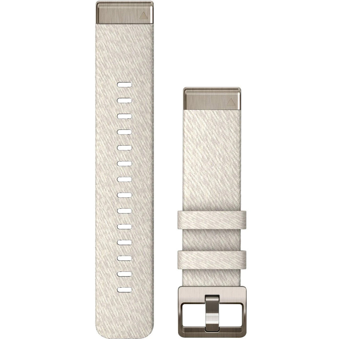 Garmin QuickFit 20 Cream Heathered Nylon Band - 010-13279-08