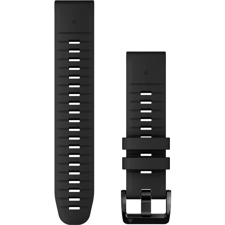 Garmin QuickFit 22 Black Silicone Band - 010-13280-00