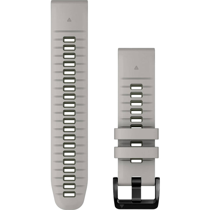 Garmin QuickFit 22 Fog Gray Moss Silicone Band - 010-13280-08