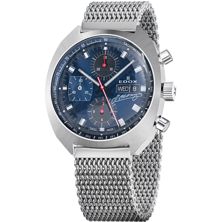 Edox Sportsman Chronograph Automatic Fangio Limited Edition - 01132 3BU BUGN
