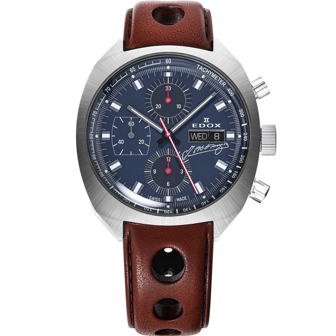 Edox Sportsman Chronograph Automatic Fangio Limited Edition - 01132 3BU BUGN