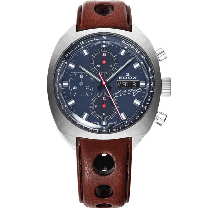 Edox Sportsman Chronograph Automatic Fangio Limited Edition - 01132 3BU BUGN