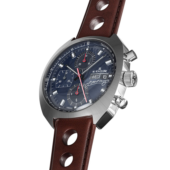 Edox Sportsman Chronograph Automatic Fangio Limited Edition - 01132 3BU BUGN