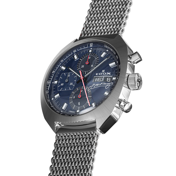 Edox Sportsman Chronograph Automatic Fangio Limited Edition - 01132 3BU BUGN