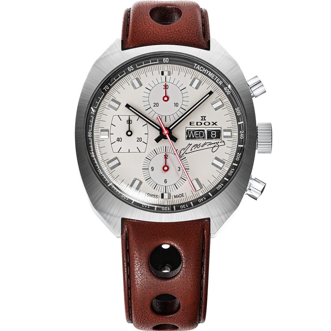 Edox Sportsman Chronograph Automatic Fangio Limited Edition - 01132 3G BEAN