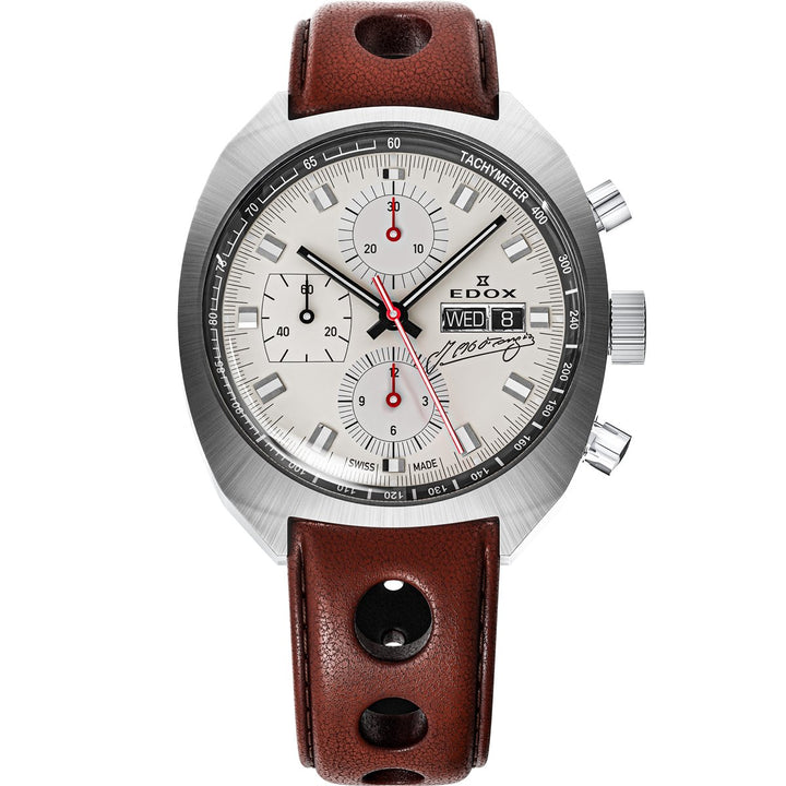 Edox Sportsman Chronograph Automatic Fangio Limited Edition - 01132 3G BEAN