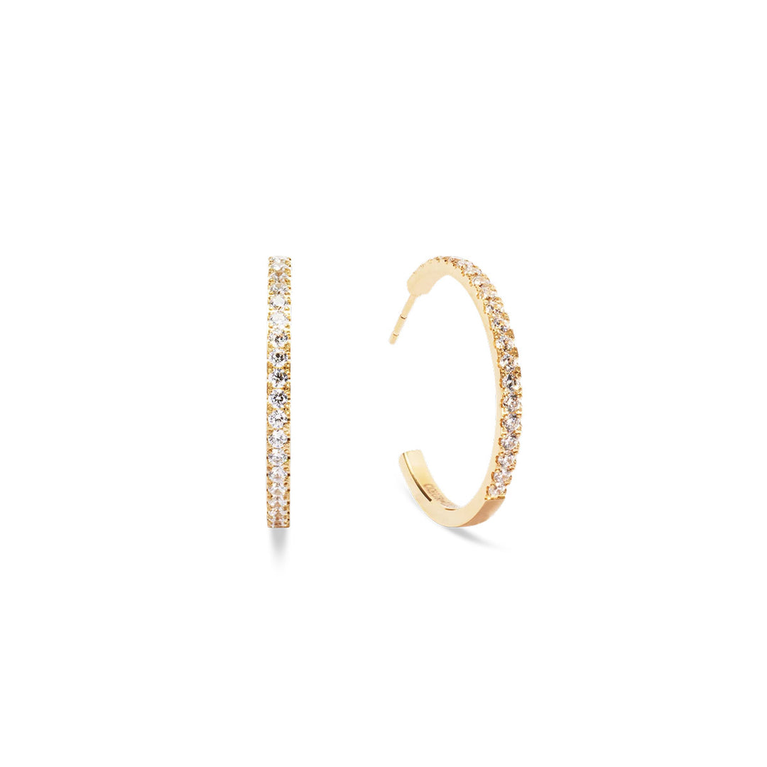 Coeur de Lion Eternal Love Hoop Stud Earrings - 0147/23-1816