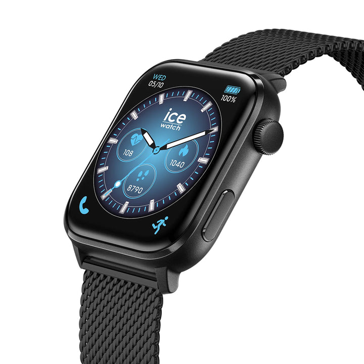 Ice-Watch Ice smart 3.0 Rectangular 1.78 Black Milanese - 024300