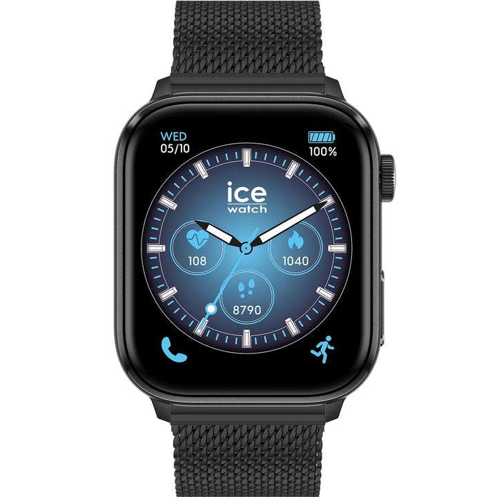 Ice-Watch Ice smart 3.0 Rectangular 1.78 Black Milanese - 024300
