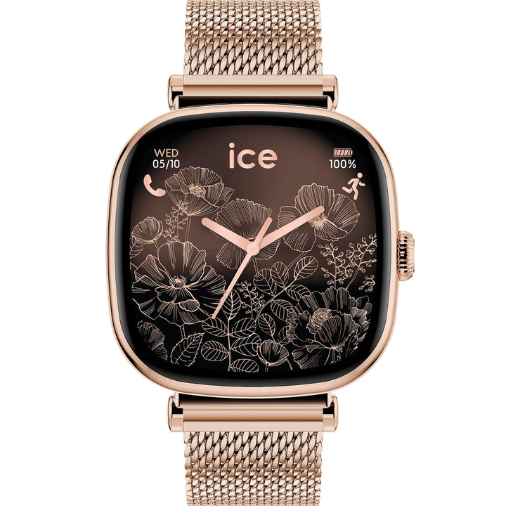 Ice-Watch Ice Smart SQ 2.0 Square 1.70 Rosegold Milanese - 025233