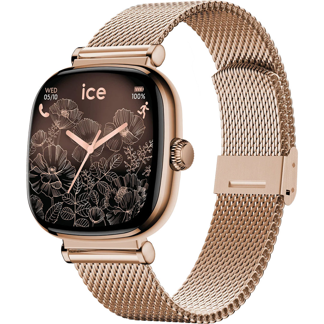 Ice-Watch Ice Smart SQ 2.0 Square 1.70 Rosegold Milanese - 025233