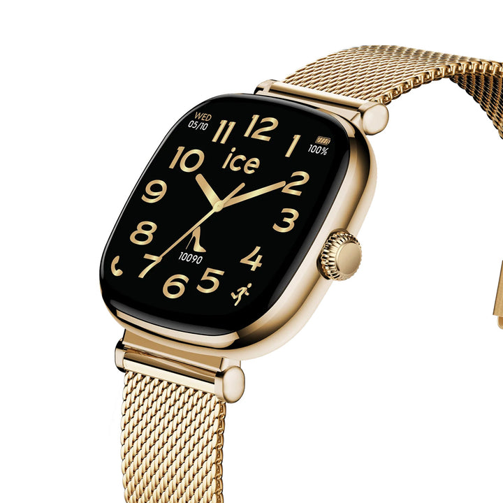 Ice-Watch Ice Smart SQ 2.0 Square 1.70 Gold Milanese - 025234