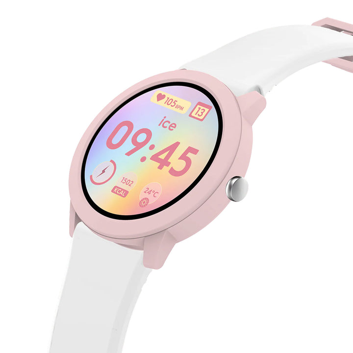 Ice-Watch Ice Smart Junior Round 3.0 Pink White - 025248