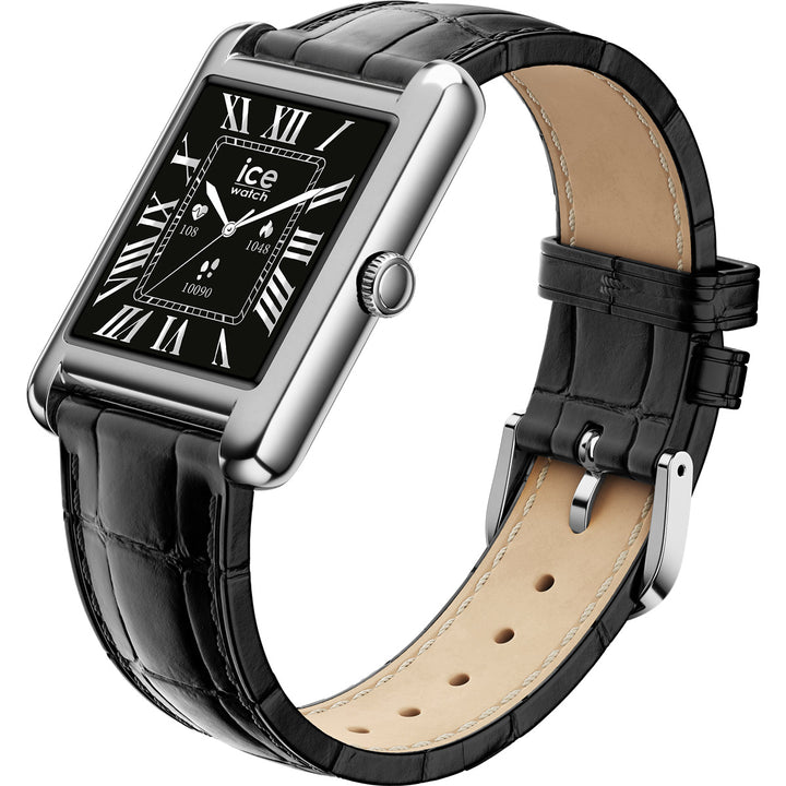 Ice-Watch Ice Smart TKS 2.0 Rectangular 1.41 Silver Black - 025380