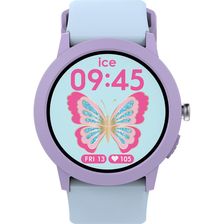 Ice-Watch Ice Smart RD 3.0 round Find My Purple Soft Blue - 025442