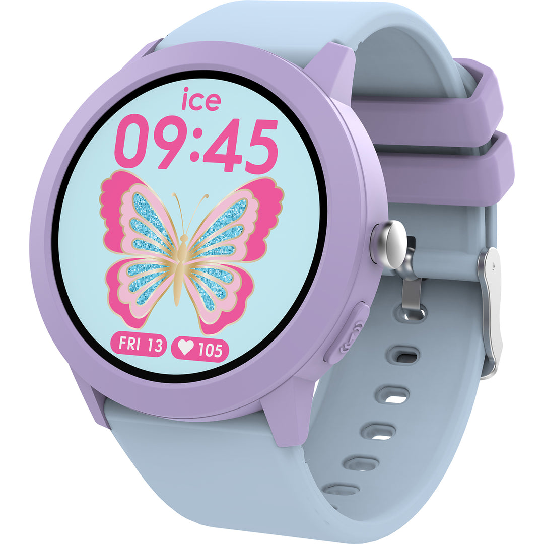 Ice-Watch Ice Smart RD 3.0 round Find My Purple Soft Blue - 025442