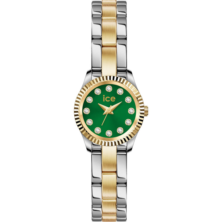 Ice-Watch Ice Mini Silver Gold Olive - 025538