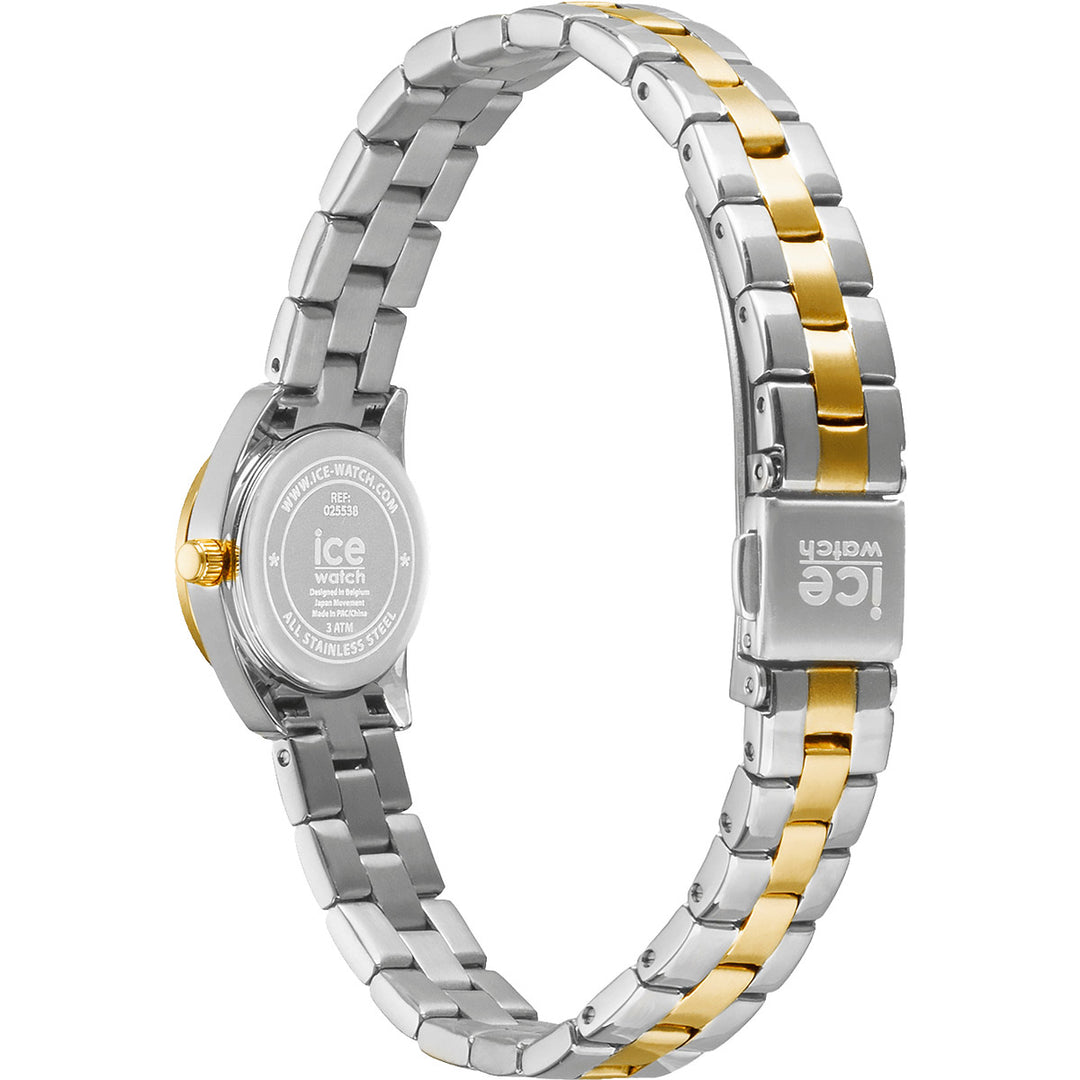 Ice-Watch Ice Mini Silver Gold Olive - 025538