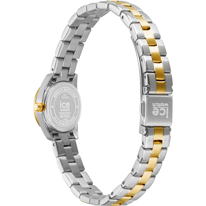 Ice-Watch Ice Mini Silver Gold Olive - 025538